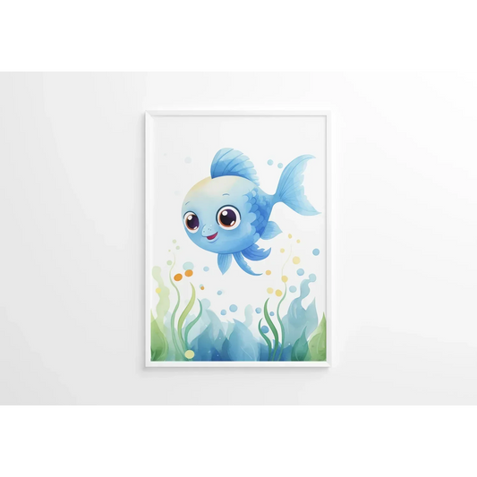 Bluey the Tang Nursery Wall Art - Print