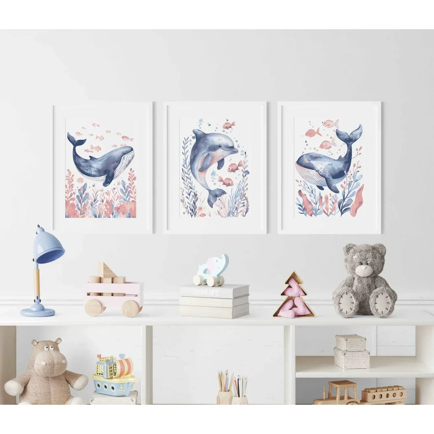 Nautical Nibbles Nursery Wall Art